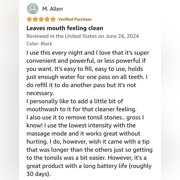 🆕️CORDLESS C5 WATER FLOSSER IN QUARTZ PINK W 2YR.WARRENTY 💗 - Picture 14 of 14